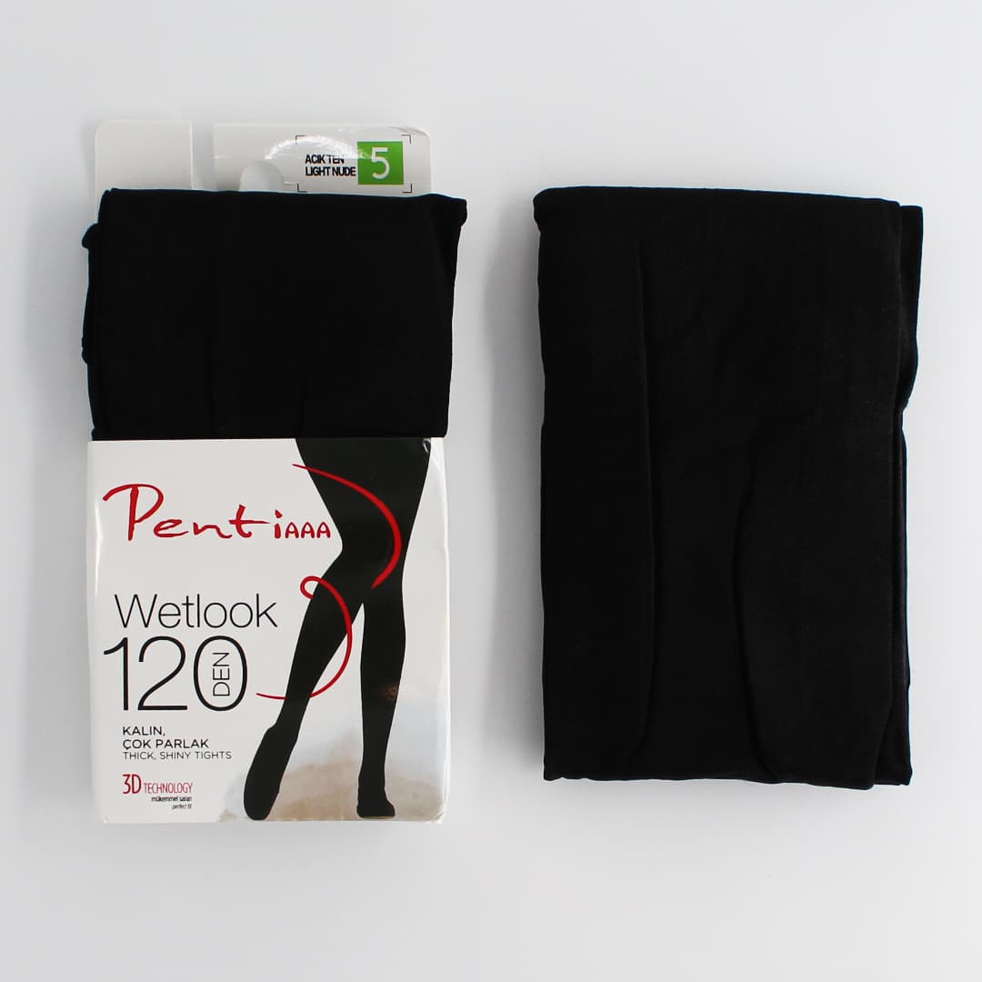 جوراب شلواری زنانه پنتی میکرو 120 wetlook اصلی