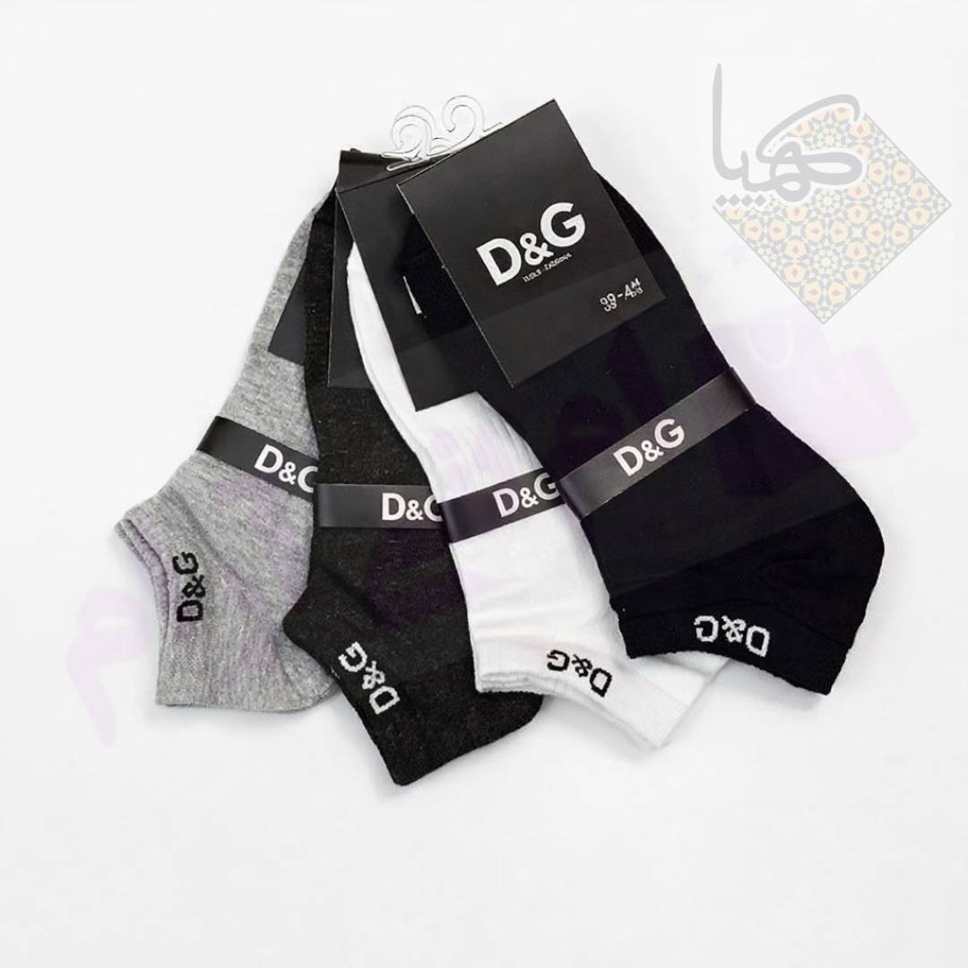 جوراب مچی مردانه D&G پک 3 عددی
