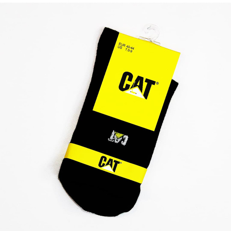 جوراب مردانه مشکی ساقدار CAT