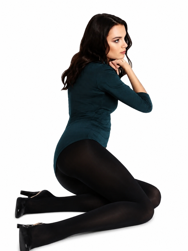 جوراب شلواری زنانه پنتی مشکی میکرو 300
