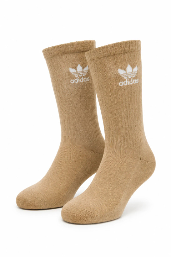 جوراب ساقدار بچگانه نخ پنبه کبریتی طرح آدیداس