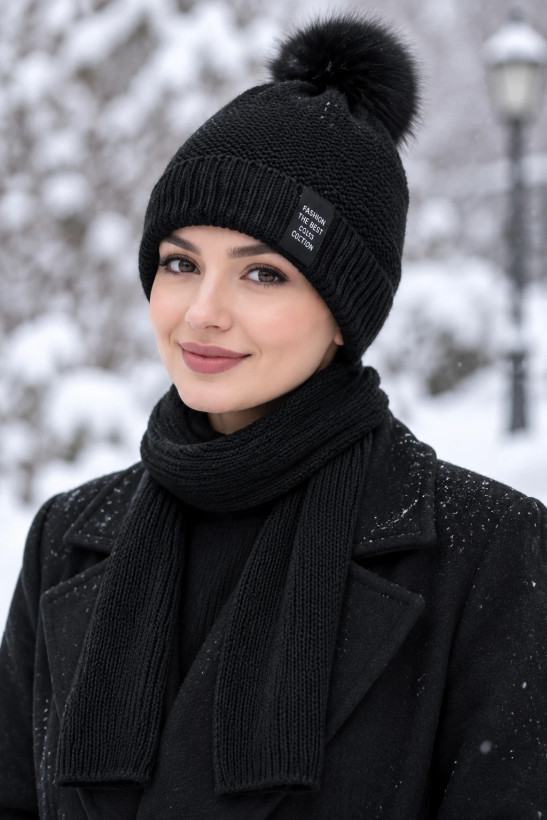 کلاه و شال زنانه